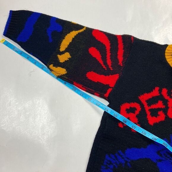 Vintage 80s REX Dinosaur Boys Sweater Size (5-6)Aproximadamente - Picture 6 of 11